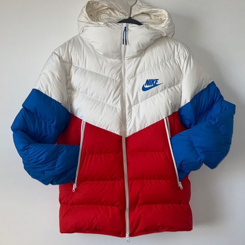 Nike Men's Tri-Color Puffer Jacket